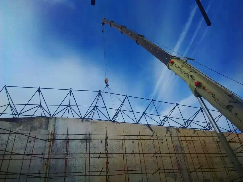 偃师食堂网架结构工程